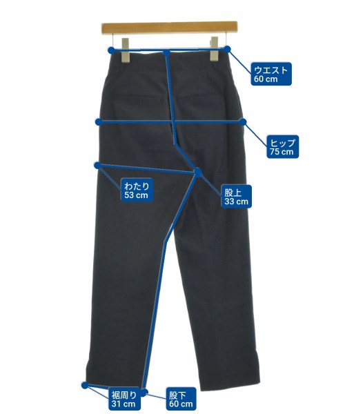 Spick and Span（スピックアンドスパン）スラックス 紺 サイズ:34(XS位) レディース/2200647796016