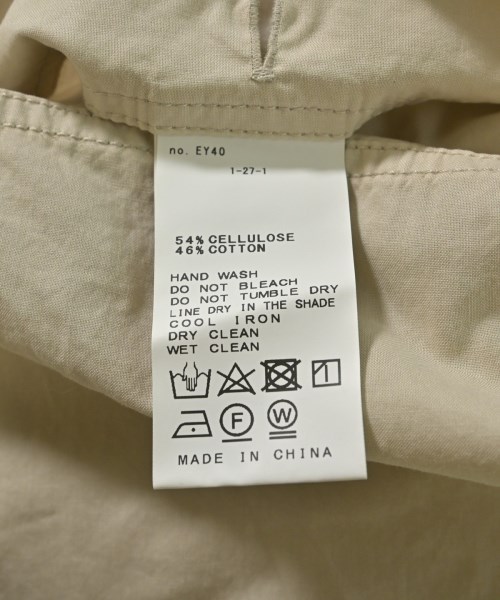 Spick and Span（スピックアンドスパン）カジュアルシャツ ベージュ サイズ:F レディース/2200650792050