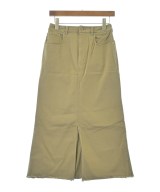 Spick and Span（スピックアンドスパン）ロング・マキシ丈スカート ベージュ サイズ:36(S位) レディース/2200648444015
