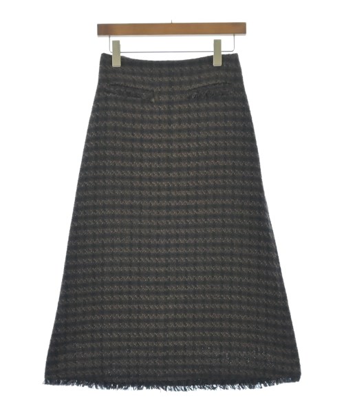 Spick and Span(スピックアンドスパン)ロング・マキシ丈スカート 茶 サイズ:36(S位)/2200648444046