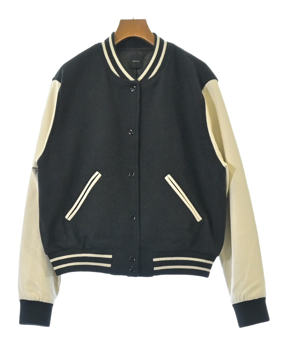 Spick and Span（スピックアンドスパン）スタジャン 黒 サイズ:36(S位