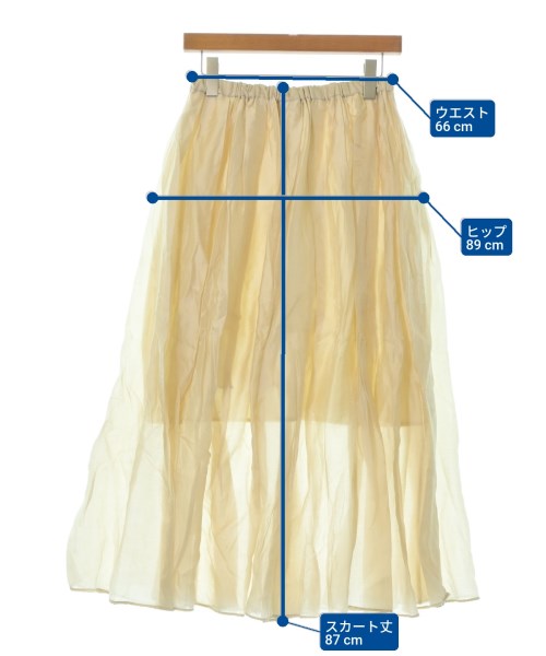 Spick and Span（スピックアンドスパン）ロング・マキシ丈スカート ベージュ サイズ:36(S位) レディース/2200649393435