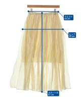 Spick and Span（スピックアンドスパン）ロング・マキシ丈スカート ベージュ サイズ:36(S位) レディース/2200649393435