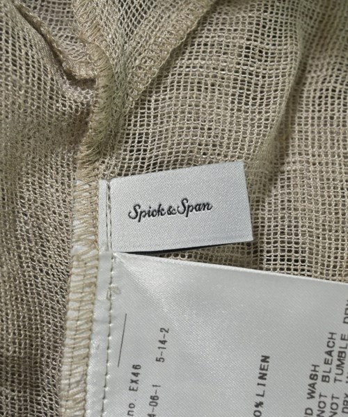 Spick and Span（スピックアンドスパン）カジュアルシャツ ベージュ サイズ:F レディース/2200650437074