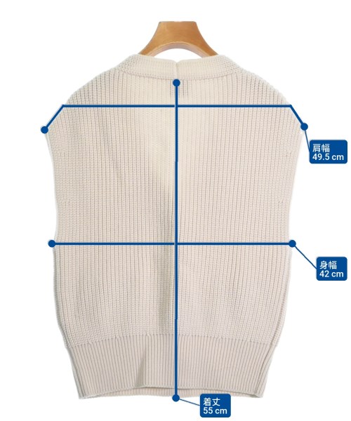 Spick and Span（スピックアンドスパン）ベスト 白 サイズ:-(M位) レディース/2200650912045