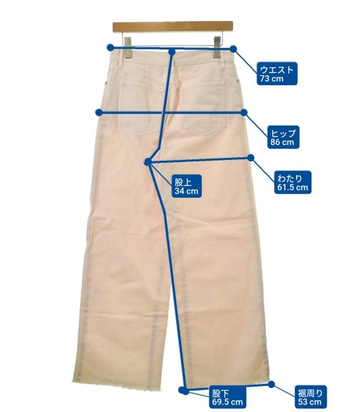 Spick and Span（スピックアンドスパン）デニムパンツ ピンク サイズ:38(M位) レディース/2200655771036