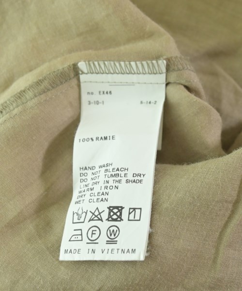 Spick and Span（スピックアンドスパン）カジュアルシャツ ベージュ サイズ:-(M位) レディース/2200640755010