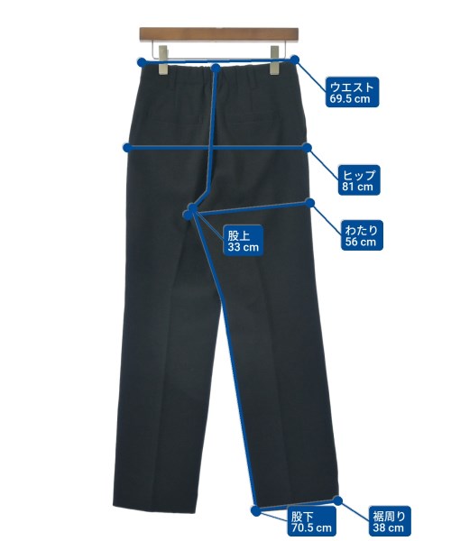 Spick and Span（スピックアンドスパン）スラックス 黒 サイズ:38(M位) レディース/2200649564071