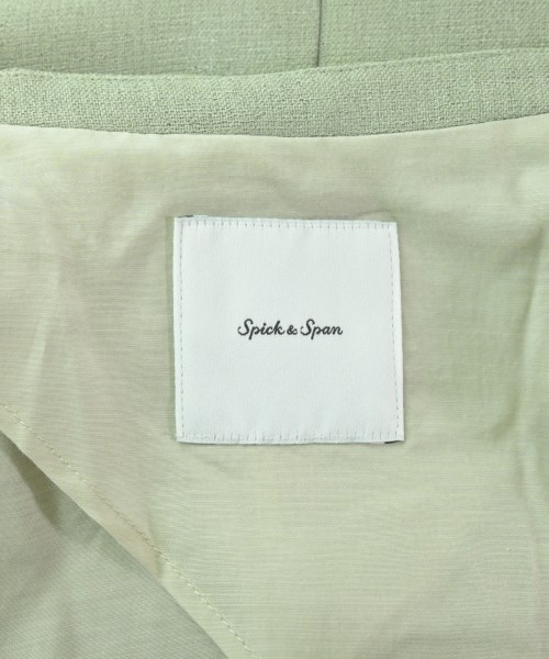 Spick and Span（スピックアンドスパン）ノーカラージャケット 緑 サイズ:36(S位) レディース/2200650847026