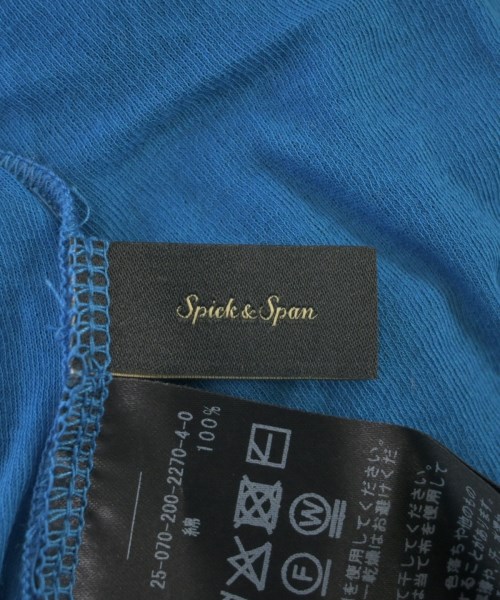 Spick and Span（スピックアンドスパン）Tシャツ・カットソー 青 サイズ:-(M位) レディース/2200652615012