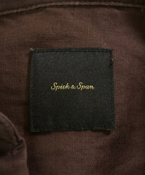 Spick and Span（スピックアンドスパン）カジュアルシャツ 茶 サイズ:F レディース/2200655195030