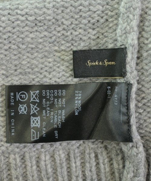 Spick and Span（スピックアンドスパン）ニット・セーター グレー サイズ:F レディース/2200657417062