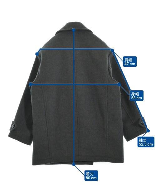 Spick and Span（スピックアンドスパン）ピーコート グレー サイズ:36(S位) レディース/2200657507039