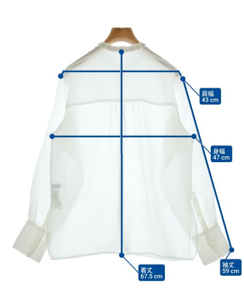 Spick and Span（スピックアンドスパン）ブラウス 白 サイズ:F レディース/2200655223016