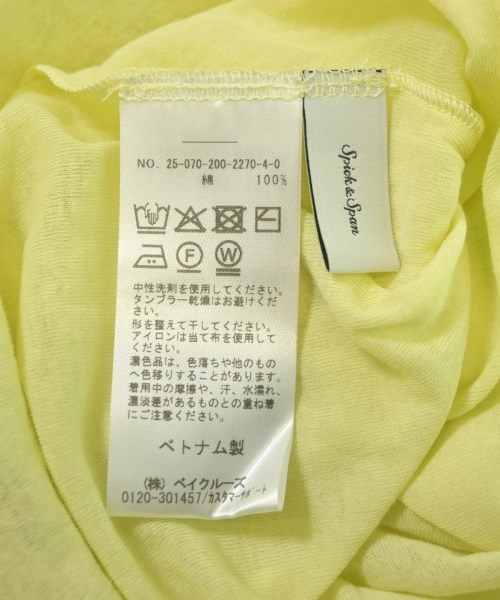 Spick and Span（スピックアンドスパン）Tシャツ・カットソー 緑 サイズ:-(XS位) レディース/2200650926110