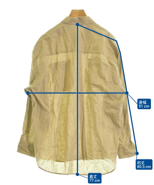 Spick and Span（スピックアンドスパン）カジュアルシャツ ベージュ サイズ:F レディース/2200656604241