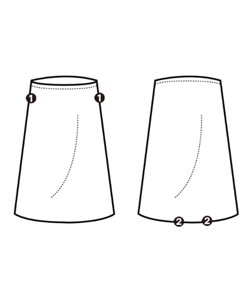 Spick and Span（スピックアンドスパン）ロング・マキシ丈スカート 白 サイズ:38(L位) レディース/2200660735047