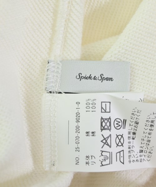 Spick and Span（スピックアンドスパン）スウェット 白 サイズ:F レディース/2200657231149