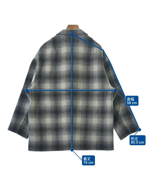 Spick and Span（スピックアンドスパン）テーラードジャケット グレー サイズ:36(S位) レディース/2200659355010