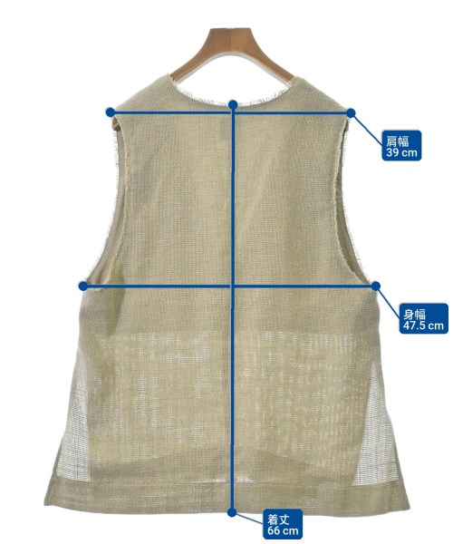 Spick and Span（スピックアンドスパン）ベスト ベージュ サイズ:F レディース/2200659355034