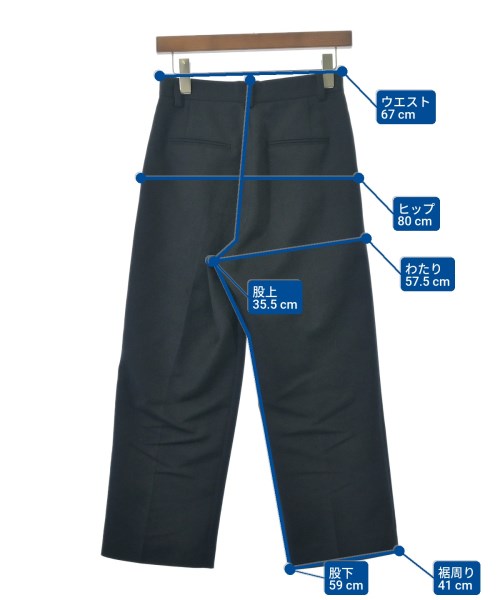 Spick and Span（スピックアンドスパン）スラックス 黒 サイズ:34(XS位) レディース/2200659355058