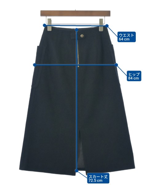 Spick and Span（スピックアンドスパン）ロング・マキシ丈スカート 黒 サイズ:34(XS位) レディース/2200660636023