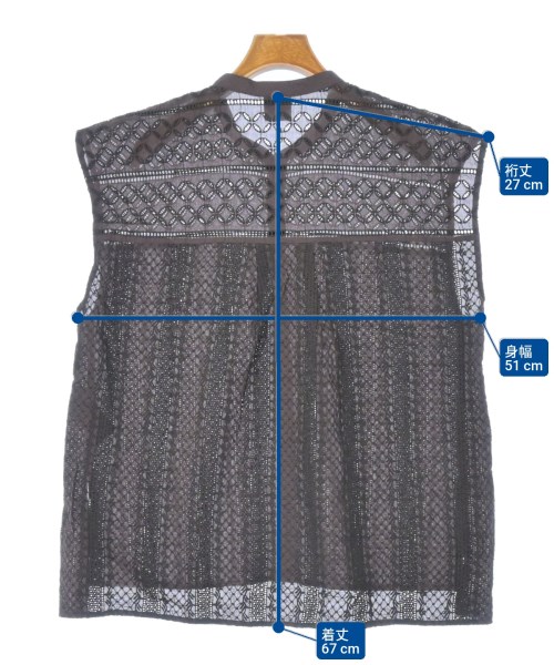 Spick and Span（スピックアンドスパン）カジュアルシャツ 茶 サイズ:F レディース/2200649047024