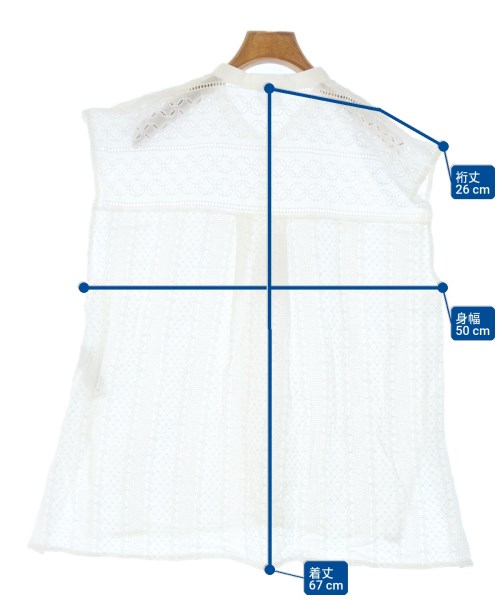 Spick and Span（スピックアンドスパン）カジュアルシャツ 白 サイズ:F レディース/2200649047031