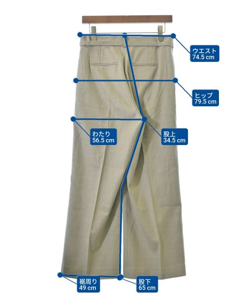 Spick and Span（スピックアンドスパン）スラックス ベージュ サイズ:38(M位) レディース/2200660259086