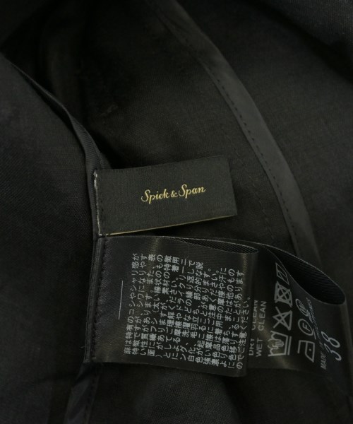 Spick and Span（スピックアンドスパン）カジュアルジャケット 黒 サイズ:38(M位) レディース/2200662192046