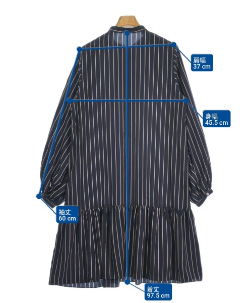 Spick and Span（スピックアンドスパン）シャツワンピース 紺 サイズ:-(M位) レディース/2200707322155