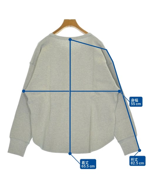 Spick and Span（スピックアンドスパン）Tシャツ・カットソー グレー サイズ:F レディース/2200709178064