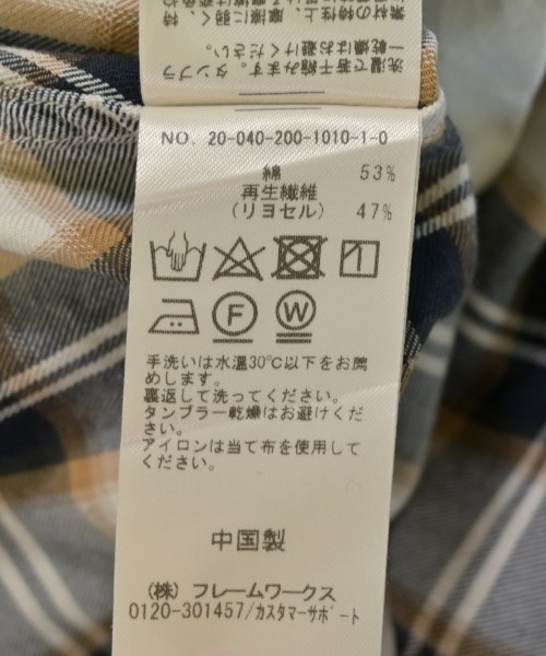 Spick and Span（スピックアンドスパン）シャツワンピース 紺 サイズ:F レディース/2200707128054