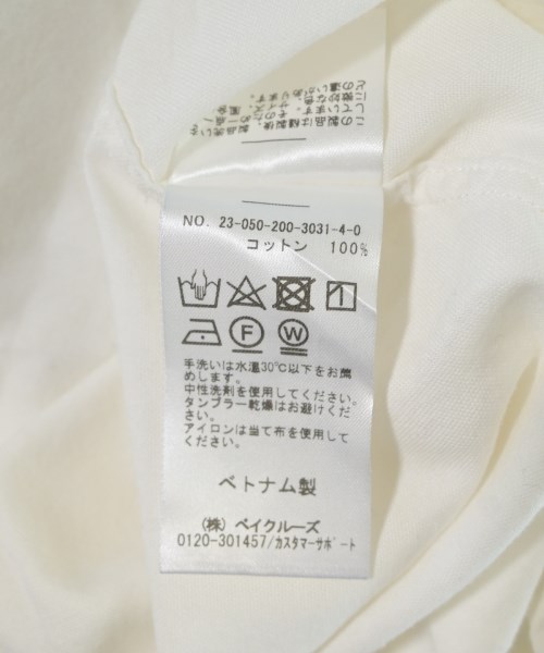 Spick and Span（スピックアンドスパン）カジュアルシャツ 白 サイズ:F レディース/2200708930038