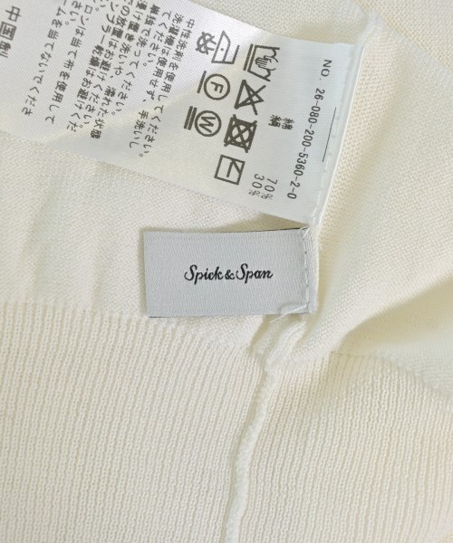 Spick and Span（スピックアンドスパン）ニット・セーター 白 サイズ:F レディース/2200711267022