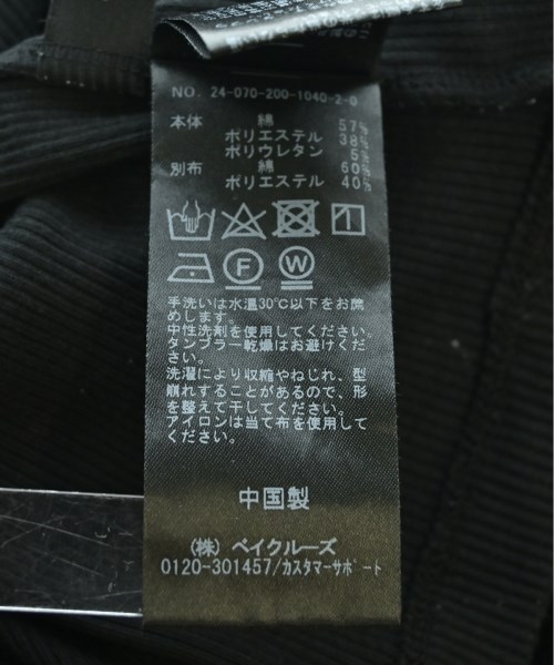 Spick and Span（スピックアンドスパン）タンクトップ 黒 サイズ:38(M位) レディース/2200711460072