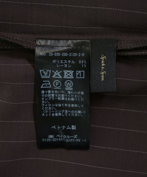 Spick and Span（スピックアンドスパン）オールインワン/サロペット 茶 サイズ:36(S位) レディース/2200693912026