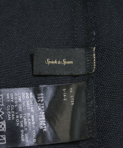 Spick and Span（スピックアンドスパン）オールインワン/サロペット 黒 サイズ:38(M位) レディース/2200693912040