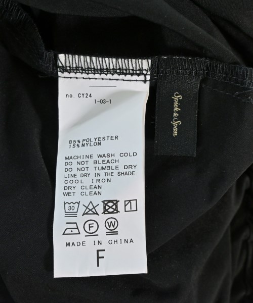 Spick and Span（スピックアンドスパン）ショートパンツ 黒 サイズ:F レディース/2200707611051