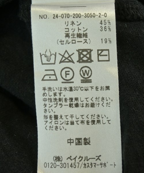Spick and Span（スピックアンドスパン）ノースリーブ 黒 サイズ:F レディース/2200710234070