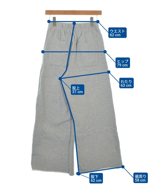 Spick and Span（スピックアンドスパン）スウェットパンツ グレー サイズ:36(S位) レディース/2200714695051