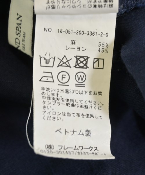 Spick and Span（スピックアンドスパン）ブラウス 紺 サイズ:F レディース/2200712441056