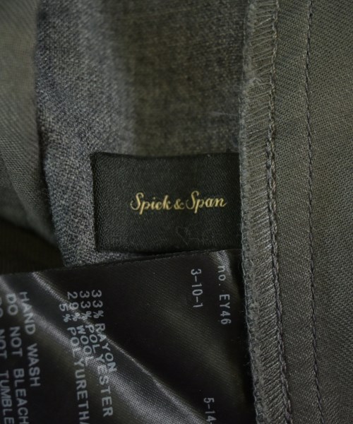 Spick and Span（スピックアンドスパン）スラックス グレー サイズ:40(M位) レディース/2200715028025