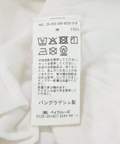 Spick and Span（スピックアンドスパン）Tシャツ・カットソー 白 サイズ:F レディース/2200715304112