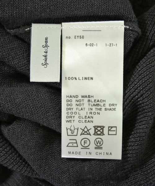Spick and Span（スピックアンドスパン）ニット・セーター 黒 サイズ:-(M位) レディース/2200711279070