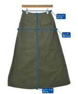 Spick and Span（スピックアンドスパン）ロング・マキシ丈スカート カーキ サイズ:36(S位) レディース/2200712480598