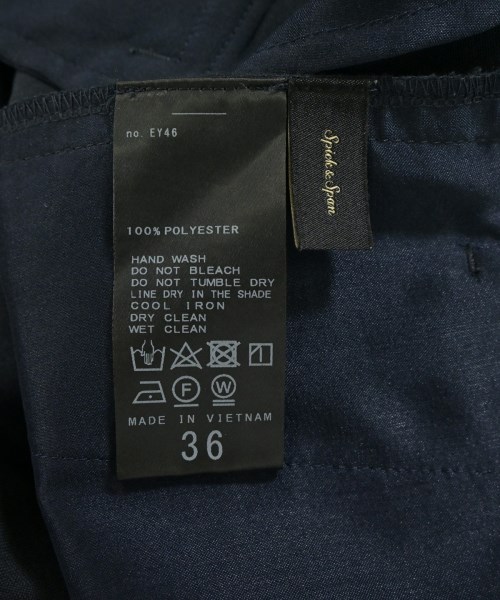 Spick and Span（スピックアンドスパン）スラックス 紺 サイズ:36(S位) レディース/2200713467017