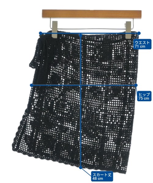 Spick and Span（スピックアンドスパン）ミニスカート 黒 サイズ:F レディース/2200716390053