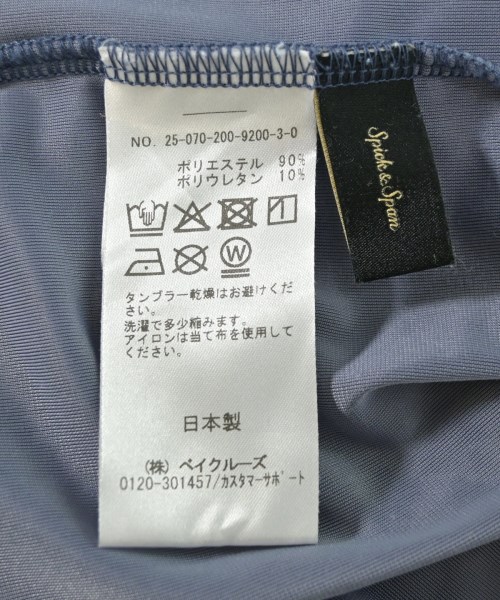 Spick and Span（スピックアンドスパン）Tシャツ・カットソー 青 サイズ:F レディース/2200712024068