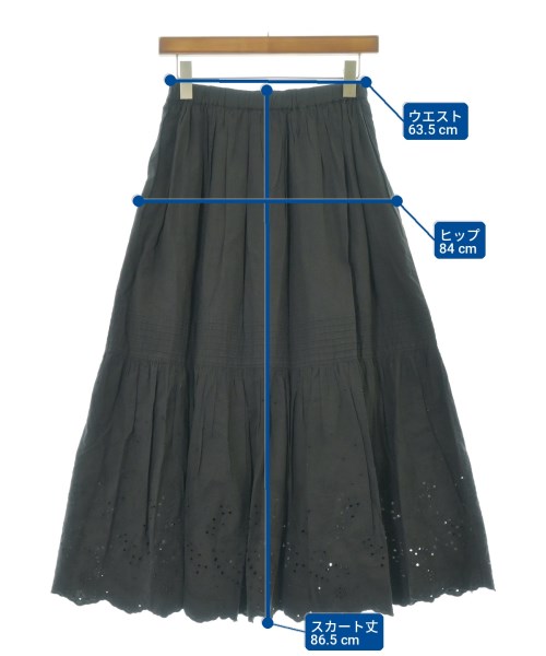 Spick and Span（スピックアンドスパン）ロング・マキシ丈スカート 黒 サイズ:36(S位) レディース/2200712024143